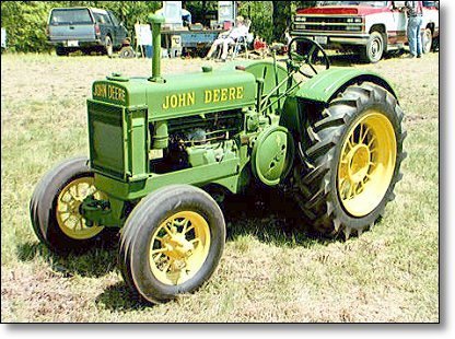 The John Deere model BR
